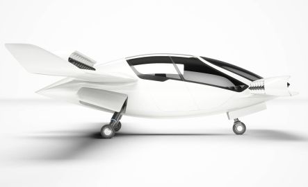 The Lilium Jet side view